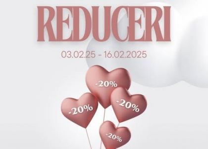 Doar în luna iubirii! În perioada 3-16 februarie, ViolaTex îți oferă 20% reducere la toate produsele
Doar în luna iubirii! În perioada 3-16 februarie, ViolaTex îți oferă 20% reducere la toate produsele