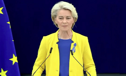 


UE a lansat InvestAI: Investițiile vor fi de 200 miliarde de euro în inteligența artificială. Ursula von der Leyen: „Vrem ca AI să fie o forță a binelui” 