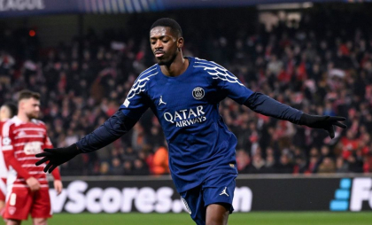 Brest - PSG 0-3. Ousmane Dembele, în mare formă. Parizienii sunt cu "un picior" în optimile UEFA Champions Leauge