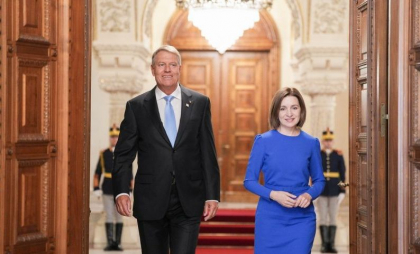 „Republica Moldova a avut la București în acești ani grei un prieten de nădejde”. Mesajul de mulțumire a Maiei Sandu pentru Klaus Iohannis, care și-a încheiat astăzi mandatul de președinte