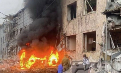 Atac cu rachete ruseşti Iskander asupra Kievului. Incendii şi explozii în mai multe cartiere, cel puţin o persoană a fost ucisă