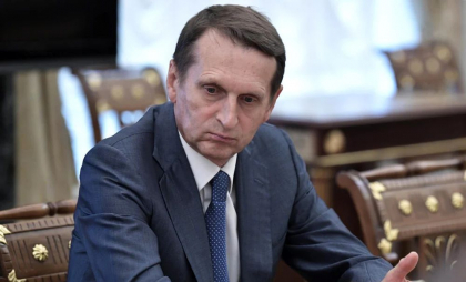 Șeful spionilor ruși, discurs tras la indigo după Călin Georgescu. Serghei Narîșkin a vorbit despre împărțirea Ucrainei între România, Polonia și Ungaria Șeful spionilor ruși, discurs tras la indigo după Călin Georgescu. Serghei Narîșkin a vorbit despre împărțirea Ucrainei între România, Polonia și Ungaria