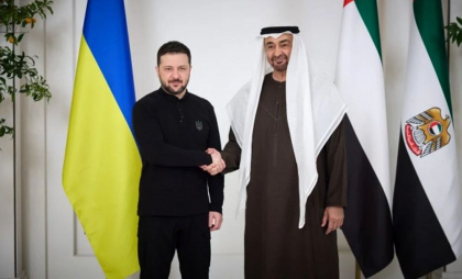 Ce a discutat cu Zelenski cu preşedintele Emiratelor Arabe Unite, în timp ce în regiune este aşteptată o întâlnire Trump - Putin
