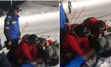 Incident înfiorător pe o pârtie din România. Un tânăr a decedat, după ce a fost izbit violent de un schior care venea de sus cu viteză Incident înfiorător pe o pârtie din România. Un tânăr a decedat, după ce a fost izbit violent de un schior care venea de sus cu viteză