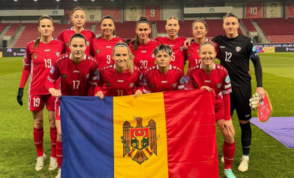 Fotbal feminin. Slovacia - Moldova 1-0 - FOTO Fotbal feminin. Slovacia - Moldova 1-0 - FOTO