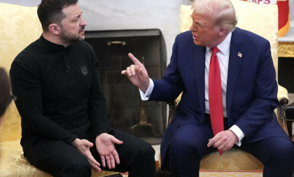 Trump, șir de atacuri la adresa lui Zelenski: „Încheiaţi un acord, altfel vă abandonăm" în faţa Rusie - VIDEO
