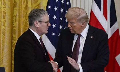 "Vă descurcaţi singuri împotriva Rusiei?" Gluma făcută de Trump, evitând să răspundă dacă ar ajuta UK în cazul unei desfăşurări în Ucraina "Vă descurcaţi singuri împotriva Rusiei?" Gluma făcută de Trump, evitând să răspundă dacă ar ajuta UK în cazul unei desfăşurări în Ucraina