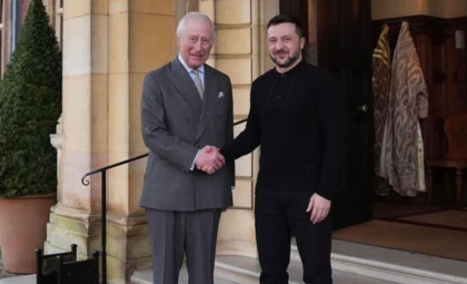 Regele Charles l-a primit pe președintele Ucrainei, Volodimir Zelenski, la Sandringham House Regele Charles l-a primit pe președintele Ucrainei, Volodimir Zelenski, la Sandringham House