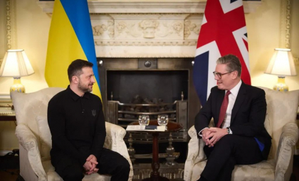 Marea Britanie anunță un nou împrumut pentru Ucraina, după întâlnirea lui Zelenski cu Keir Starmer. Banii vin din activele rusești înghețate - VIDEO
