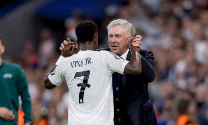 Vini Jr şi Ancelotti au prefaţat super-derbyul din UCL cu Atletico. Ce spune brazilianul despre plecarea de la Real Vini Jr şi Ancelotti au prefaţat super-derbyul din UCL cu Atletico. Ce spune brazilianul despre plecarea de la Real