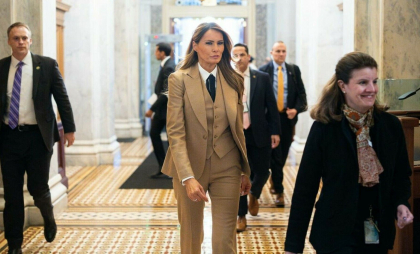 Melania Trump, discurs public rar în calitate de Primă Doamnă a SUA. Promovează o lege împotriva pornografiei din răzbunare
