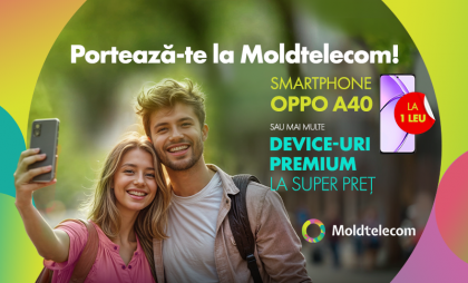 Din 3 martie, Moldtelecom lansează cele mai tari oferte de primăvară!
Din 3 martie, Moldtelecom lansează cele mai tari oferte de primăvară!
