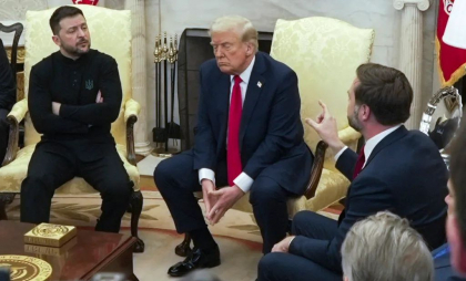 JD Vance, convins că Zelenski se va supune voinței lui Trump: „Va ajunge acolo în cele din urmă” JD Vance, convins că Zelenski se va supune voinței lui Trump: „Va ajunge acolo în cele din urmă”
