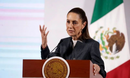 Președinta Mexicului condamnă taxele vamale impuse de Trump și promite răzbunare: „Am decis să răspundem cu măsuri tarifare și netarifare”