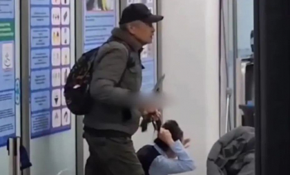 Caz șocant pe aeroportul Almatî din Kazahstan: Un bărbat a amenințat cu cuțitul un anagajat al aeroportului. Pe numele acestuia s-a întocmit dosar penal 
