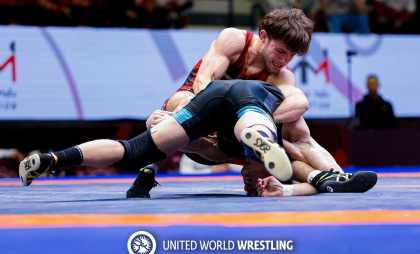Luptătorii Ion Marcu și Eugeniu Mihalcean au cucerit medalia de bronz la Campionatul European U23 de la Tirana
Luptătorii Ion Marcu și Eugeniu Mihalcean au cucerit medalia de bronz la Campionatul European U23 de la Tirana