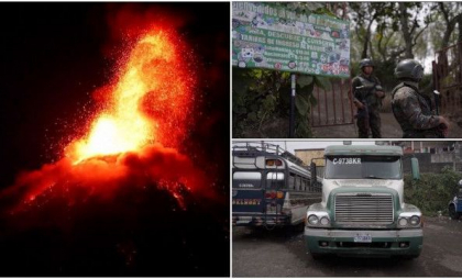 Cel mai activ vulcan din America Centrală a erupt. Sute de familii, evacuate de urgenţă de autorităţile din Guatemala - FOTO Cel mai activ vulcan din America Centrală a erupt. Sute de familii, evacuate de urgenţă de autorităţile din Guatemala - FOTO