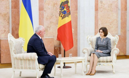 Maia Sandu l-a primit la Președinție pe Paun Rohovei, noul ambasador al Ucrainei în Republica Moldova - FOTO Maia Sandu l-a primit la Președinție pe Paun Rohovei, noul ambasador al Ucrainei în Republica Moldova - FOTO