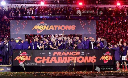 Rugby: Franța a câștigat Turneul celor Șase Națiuni - FOTO
