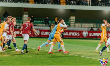 Naționala Moldovei a cedat categoric în fața Norvegiei: Tricolorii nu au reușit să înscrie niciun gol, astfel meciul s-a încheiat cu 0-5