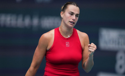 Aryna Sabalenka s-a impus cu un dublu 6-4 în fața campioanei turneului WTA 1000 de la Miami, ediția 2024 Aryna Sabalenka s-a impus cu un dublu 6-4 în fața campioanei turneului WTA 1000 de la Miami, ediția 2024