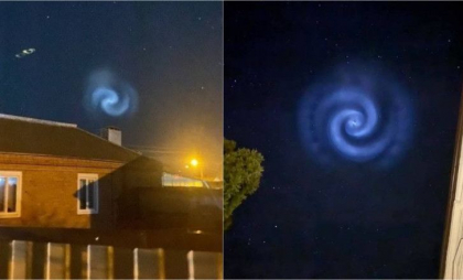 O spirală luminoasă „ca o galaxie în mișcare” a apărut din senin pe cerul nopții în mai multe țări din Europa. Ce a provocat fenomenul - FOTO/VIDEO O spirală luminoasă „ca o galaxie în mișcare” a apărut din senin pe cerul nopții în mai multe țări din Europa. Ce a provocat fenomenul - FOTO/VIDEO