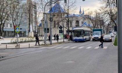 Traficul rutier pe strada Alexandr Pușkin - suspendat parțial. Anunțul autorităților municipale
