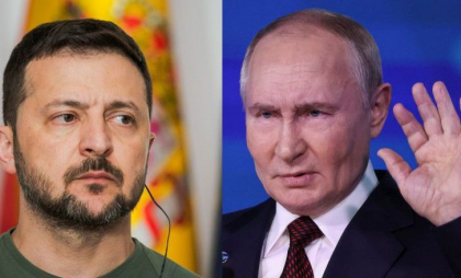 Moscova susține că armata nu-l mai ascultă pe Zelenski. Kievul: Putin să ia „pastile care să îi repornească activitatea cerebrală”
Moscova susține că armata nu-l mai ascultă pe Zelenski. Kievul: Putin să ia „pastile care să îi repornească activitatea cerebrală”