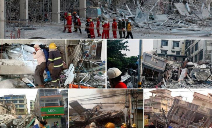Dezastru în Myanmar după cutremurul de 7,7. Bilanțul morților a depășit 1.000, alte peste 2.000 de persoane au fost rănite - FOTO Dezastru în Myanmar după cutremurul de 7,7. Bilanțul morților a depășit 1.000, alte peste 2.000 de persoane au fost rănite - FOTO