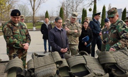 Batalionul „Codru” a primit echipament de ultimă generație din partea SUA pentru misiuni de deminare. Ce include lotul - FOTO
