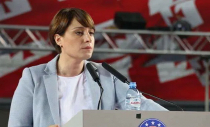 Elene Khoshtaria, lidera partidului de opoziție din Georgia, a fost eliberată și acuză poliția de abuz și maltratare