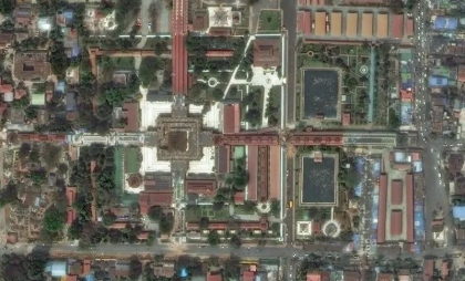 Imagini din satelit: Myanmar, înainte și după cutremul devastator care a ucis peste 1.600 de oameni - FOTO