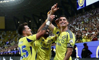 Cristiano Ronaldo a marcat de două ori pentru Al-Nassr în campionatul Arabiei Saudite - VIDEO