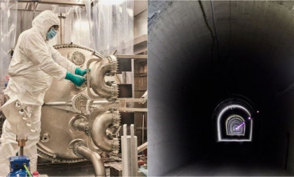 Mașinăria care ar putea dezvălui originile universului. Un laborator din Pirinei încearcă să descopere misterele materiei întunecate Mașinăria care ar putea dezvălui originile universului. Un laborator din Pirinei încearcă să descopere misterele materiei întunecate