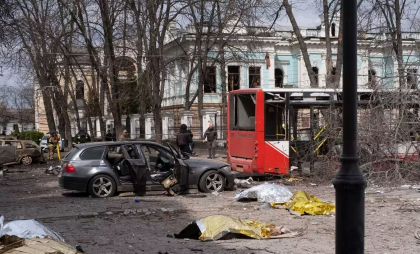 Singurul oficial american care condamnă atacul rusesc cu 32 de civili morți în Ucraina, din Duminica Floriilor: „A depășit orice linie a decenței”