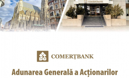 Aviz: Acţionarilor B.C. „COMERŢBANK” S.A. Aviz: Acţionarilor B.C. „COMERŢBANK” S.A.