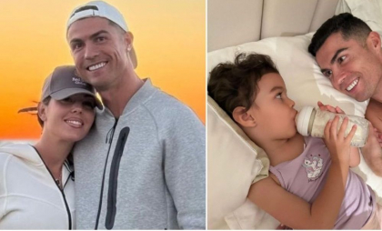Clipul cu care Cristiano Ronaldo a topit inimile tuturor. Gestul emoționant făcut de ziua fiicei sale. Georgina a surprins totul Clipul cu care Cristiano Ronaldo a topit inimile tuturor. Gestul emoționant făcut de ziua fiicei sale. Georgina a surprins totul