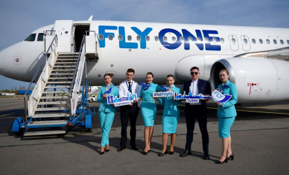 FLYONE a lansat pe 17 aprilie două rute directe: Chișinău-Torino și Chișinău-Bremen
