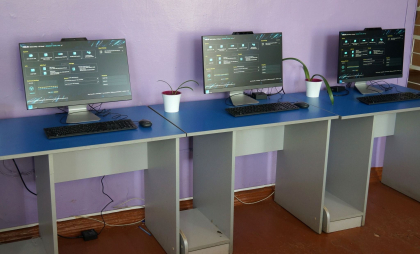 Liceul Republican cu Profil Sportiv din capitală, dotat cu 30 de calculatoare noi. Valoarea totală a donației este de circa 300 de mii de lei