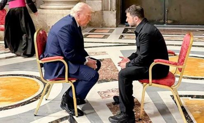 Ce i-a spus Zelenski lui Trump în timpul întâlnirii din Basilica Sfântul Petru de la Vaticanului. Noi dezvăluiri Ce i-a spus Zelenski lui Trump în timpul întâlnirii din Basilica Sfântul Petru de la Vaticanului. Noi dezvăluiri