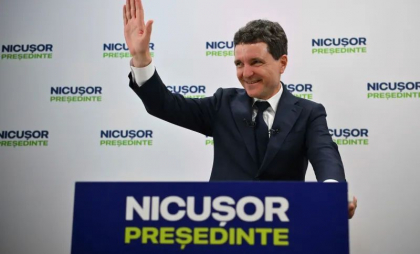 Nicușor Dan: „Turul doi, cu candidatul izolaționist, va fi despre direcția României, pro sau anti-Occident”