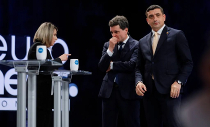 FACT-CHECKING la dezbaterea prezidențială dintre George Simion și Nicușor Dan. Unde au greșit candidații