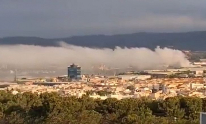 Nor toxic de clor în Catalonia: Peste 160.000 de oameni, blocați în case Nor toxic de clor în Catalonia: Peste 160.000 de oameni, blocați în case