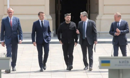 Donald Trump a fost sunat de Macron, înainte de 7 dimineața. Cum a decurs discuția cu liderii europeni reuniți la Kiev Donald Trump a fost sunat de Macron, înainte de 7 dimineața. Cum a decurs discuția cu liderii europeni reuniți la Kiev