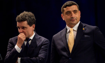 Egalitate George Simion - Nicușor Dan, la casele de pariuri. S-a topit toată diferența între cei doi și de luni dimineața sunt creditați cu aceleași șanse
