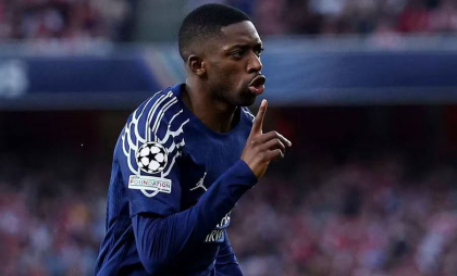 Ousmane Dembele, starul lui PSG, a fost desemnat jucătorul anului în Ligue 1