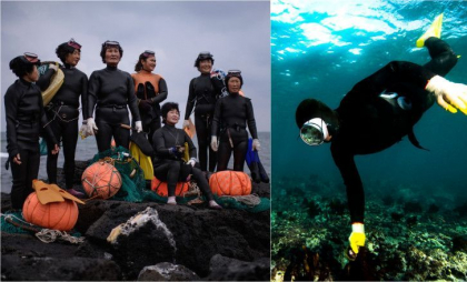 Cine sunt legendarele „sirene” din insula de paradis a Coreei de Sud special adaptate la viața subacvatică. Au trăsături genetice unice
