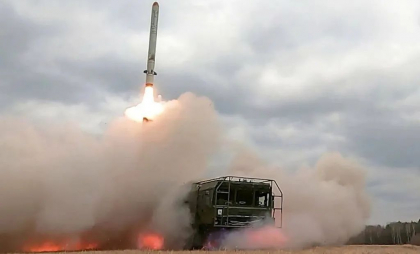 Armata rusă anunță o lovitură cu racheta balistică Iskander-M împotriva unui lansator HIMARS al ucrainenilor - VIDEO