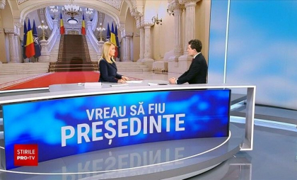 Nicușor Dan, la PRO TV București: Eu cred că PSD va dori să intre într-o coaliție în Parlament a forțelor pro occidentale
Nicușor Dan, la PRO TV București: Eu cred că PSD va dori să intre într-o coaliție în Parlament a forțelor pro occidentale
