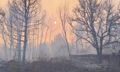 Incendii de pădure din regiunea Amur, în Rusia. Flăcările se apropie de cosmodromul Vostocini. Aici se află Ţiolkovski, un oraş cu acces restricţionat, cu o populaţie puţin sub 7.500 de locuitori Incendii de pădure din regiunea Amur, în Rusia. Flăcările se apropie de cosmodromul Vostocini. Aici se află Ţiolkovski, un oraş cu acces restricţionat, cu o populaţie puţin sub 7.500 de locuitori